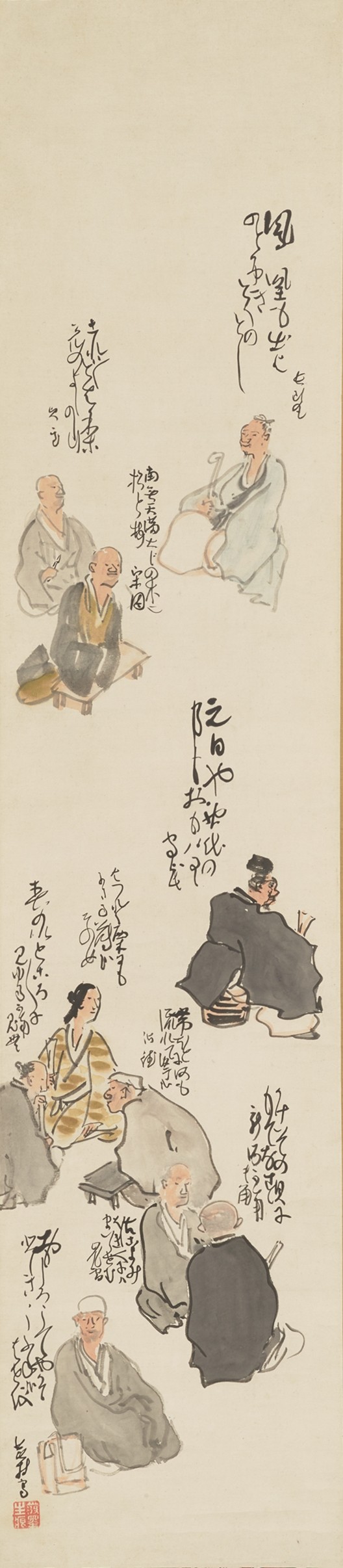 逸翁美術館 「奥の細道」画巻（下巻） | MU