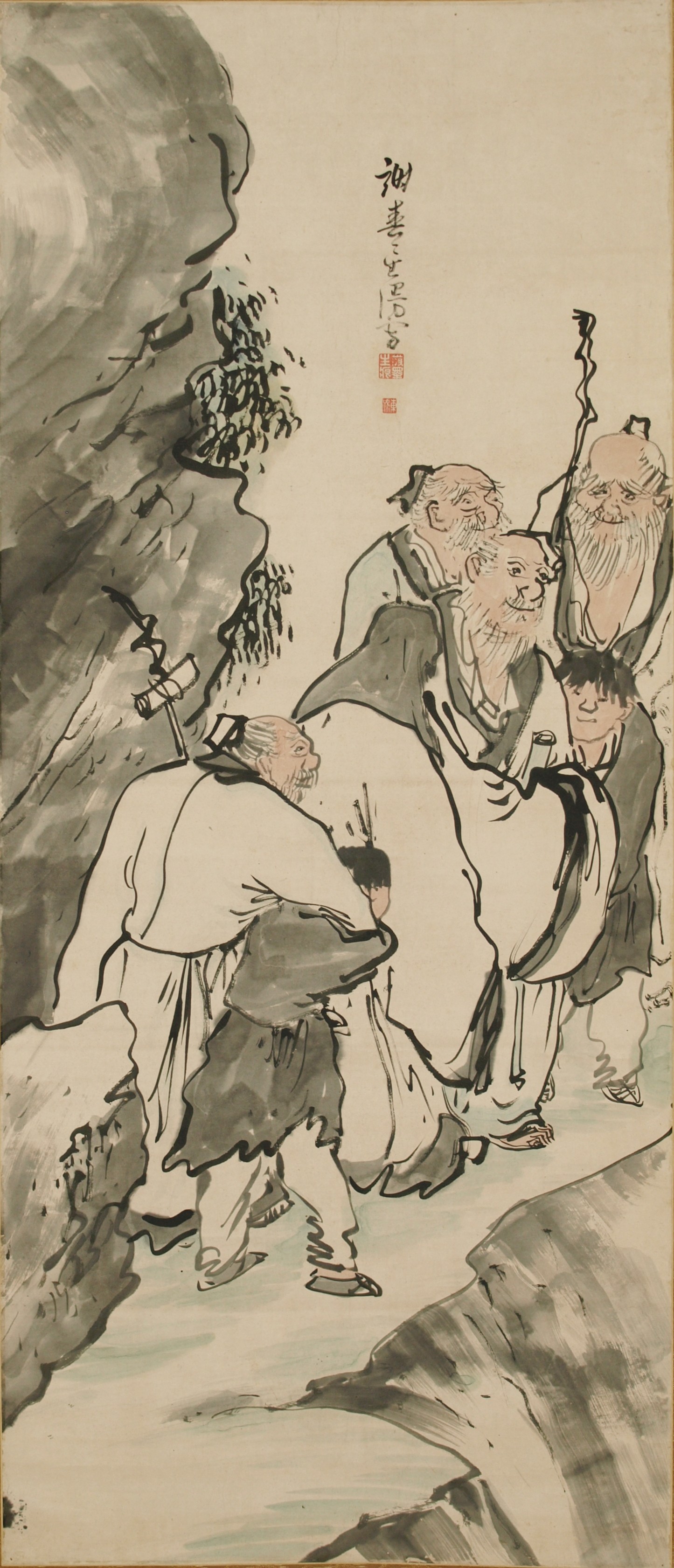 逸翁美術館 五老酔帰図 | MU