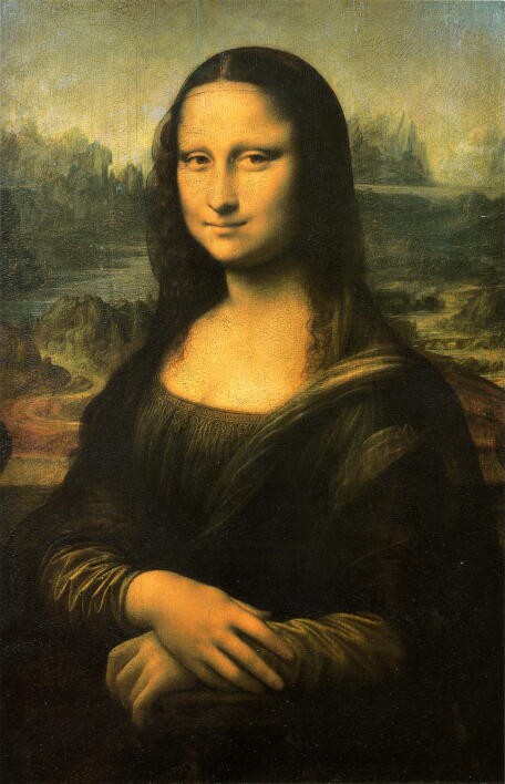 【フォロワー限定❣️】手作品油絵作品・手描き油彩作品「モナ・リザ」 一点物】 油彩 複製画 レオナルド・ダ・ヴィンチ 「モナ・リザ 絵画