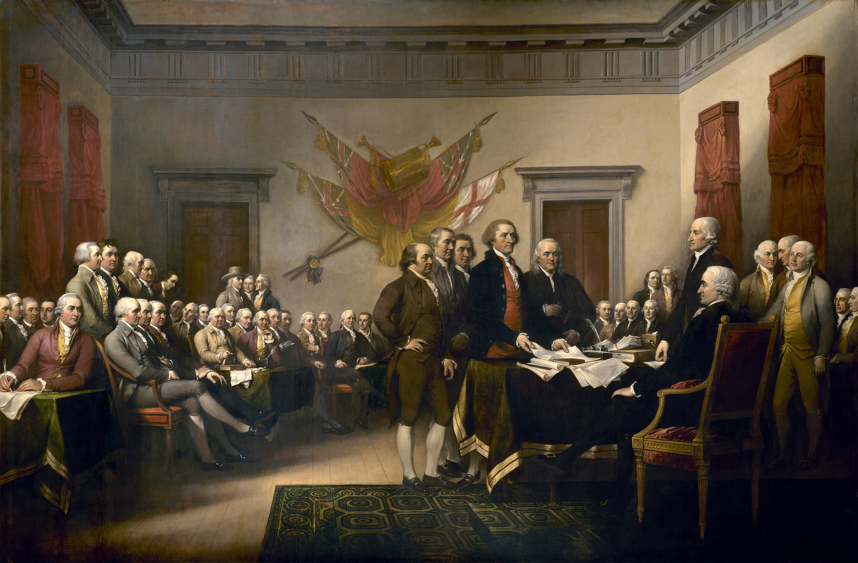 能登印刷ミュージアム 独立宣言（Declaration of Independence