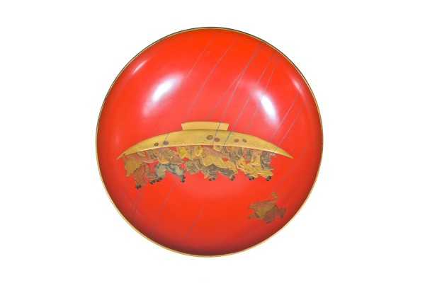 大阪市立美術館 蓑亀蒔絵貝杯（みのがめまきえかいさかずき） | MU