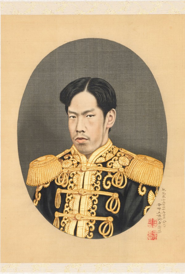 大阪青山歴史文学博物館 昭憲皇太后画像 (しょうけんこうたいごう